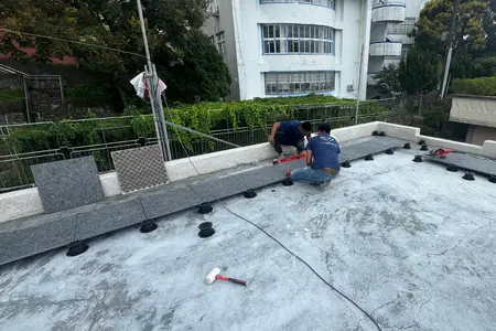 陽明山別墅 RC 結構泳池工程